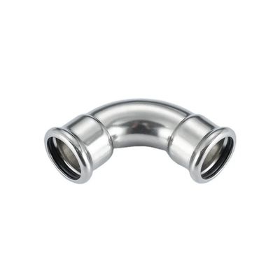 Good price 316L 304L 304 M プロフィール 不同鋼 プレスパイプ フィッティング 45 度肘 DVGW W534 オンライン